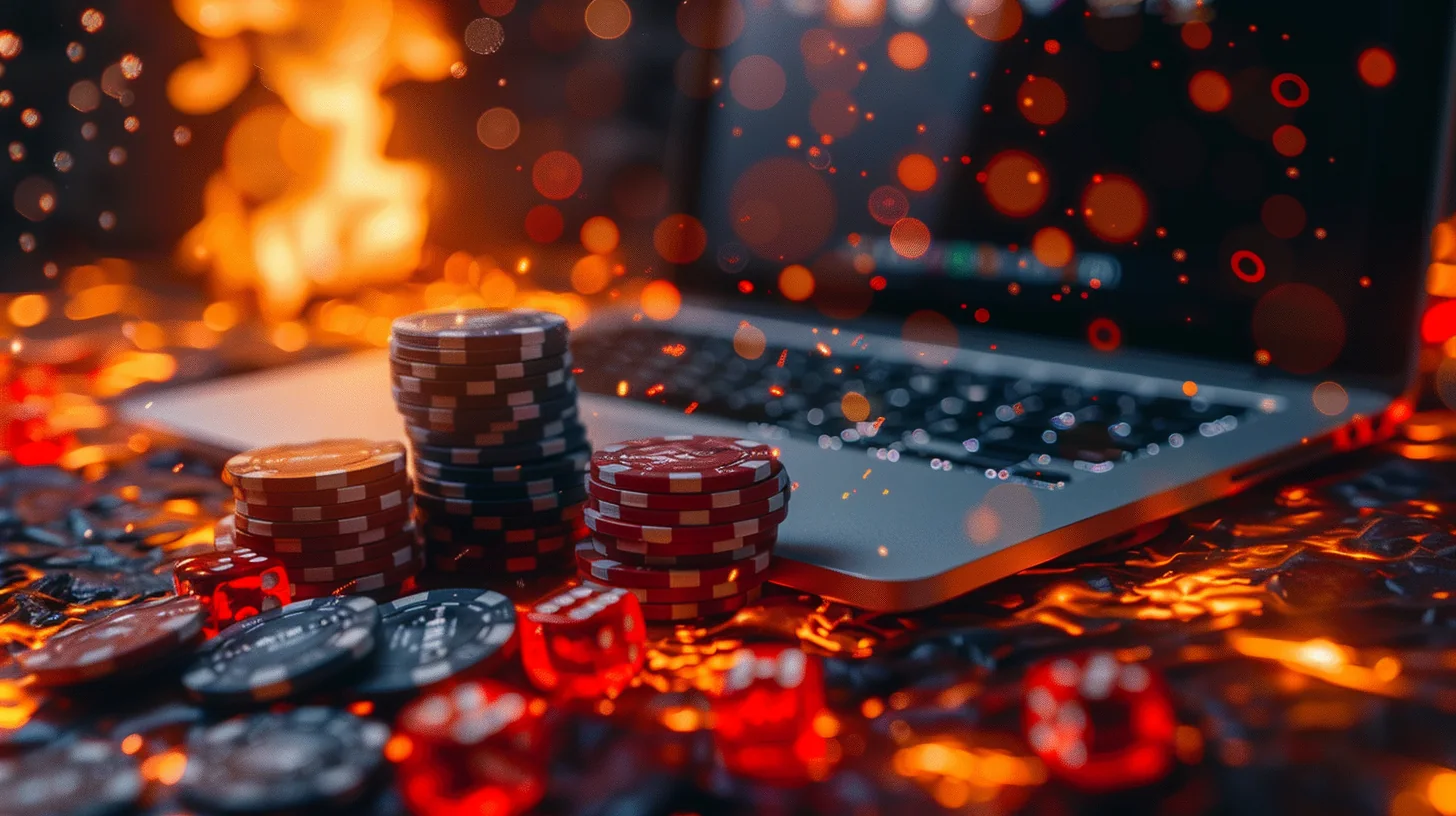 Tampilan permainan kasino meja digital RAYA22